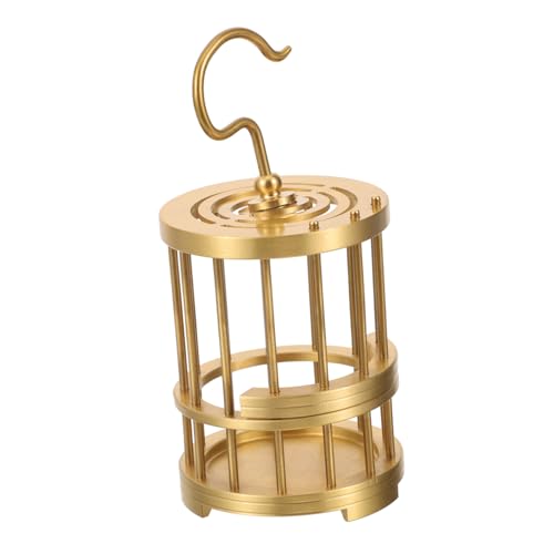 Ipetboom Vintage Kupfer Vogelkäfig Hängender Käfig mit Sicherheitsverschluss für Kleine Haustiere und Insekten Außenbereich Geeignet Design Ipetboom Vintage Kupfer Vogelkäfig Hängender Käfig mit Sicherheitsverschluss für Kleine Haustiere und Insekten Außenbereich Geeignet Design von Ipetboom