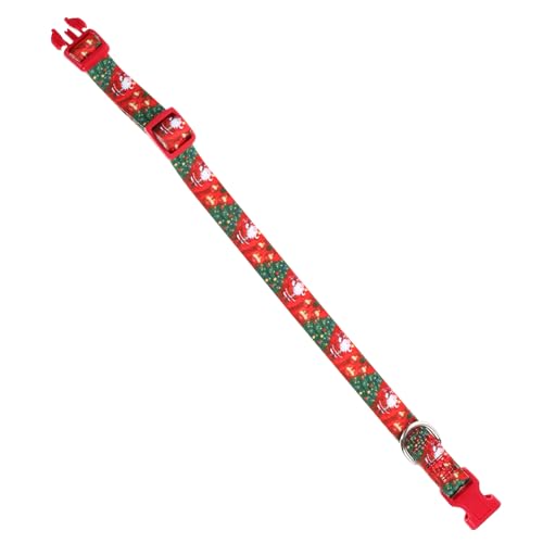 Ipetboom Halsband Für Haustiere Weihnachtshalsband Für Welpen Verstellbar Bequemes Tragen Bezauberndes Haustierhalsband Haustierzubehör Rotes Weihnachtsmannhalsband Größe M Ipetboom Halsband Für Haustiere Weihnachtshalsband Für Welpen Verstellbar Bequemes Tragen Bezauberndes Haustierhalsband Haustierzubehör Rotes Weihnachtsmannhalsband Größe M von Ipetboom