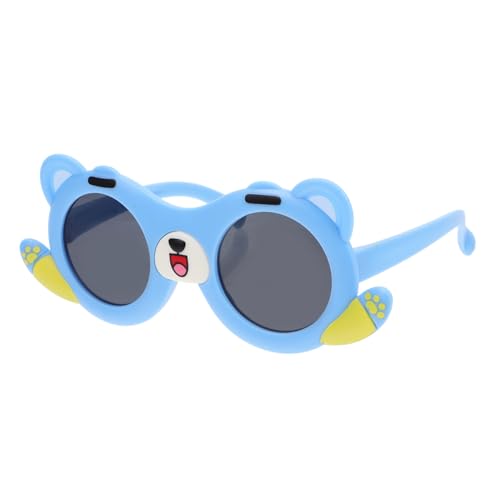 Ipetboom Welpen- Party Hundebrille für kleine Hunde Pfote lustige Festival stilvolles Brillendekor Cartoon - Blue von Ipetboom
