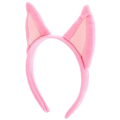 Ipetboom Welpenohren Stirnband Cosplay Stirnband Hundeohr Erwachsene Fuchsohren Zubehör Für Haustier Fuchsohr Stirnband Hundeohr Stirnbänder Halloween Ups Blau Haarband Ohren Plüschstoff von Ipetboom