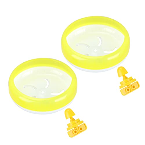 Ipetboom Laufrad Für Hamster 18 cm Laufrad Für Haustiere Mit Für Mäuse Gelb Zufällige Farbe von Ipetboom