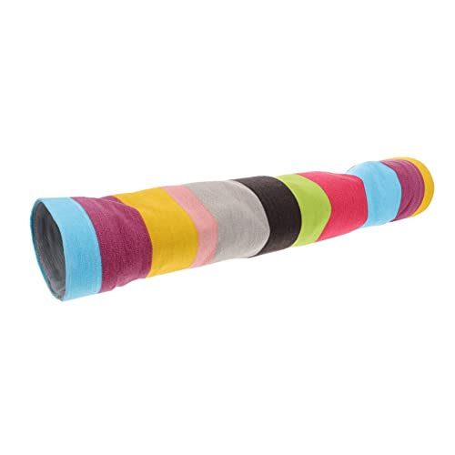 Ipetboom Bunter Kleiner Haustiertunnel Regenbogen Hamster Versteck Chinchilla Krabbelspielzeug Ipetboom Bunter Kleiner Haustiertunnel Regenbogen Hamster Versteck Chinchilla Krabbelspielzeug von Ipetboom
