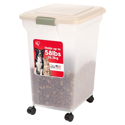 IRIS USA Frischhaltedose für Tierfutter, luftdicht, 67 l von Iris Ohyama