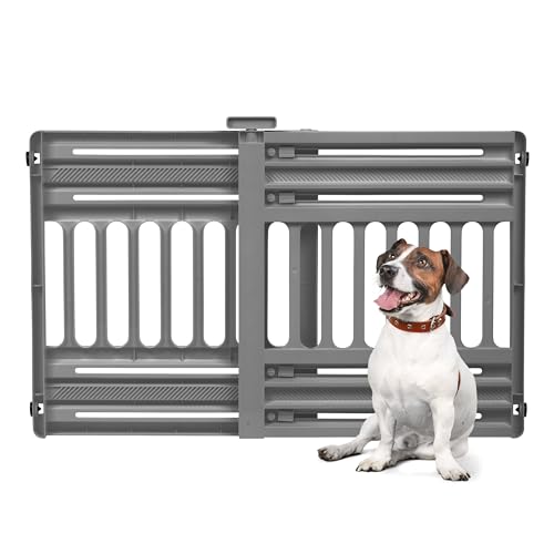 Iris Ohyama, Sicherheitsgitter, Kunststoff-Treppenabsperrung (PP) für Hunde, Katzen, B61 x T5 x H64 cm, Erweiterbar, Ohne Bohren, Flur, Küche, PBR-600, Grau Iris Ohyama, Sicherheitsgitter, Kunststoff-Treppenabsperrung (PP) für Hunde, Katzen, B61 x T5 x H64 cm, Erweiterbar, Ohne Bohren, Flur, Küche, PBR-600, Grau von Iris Ohyama