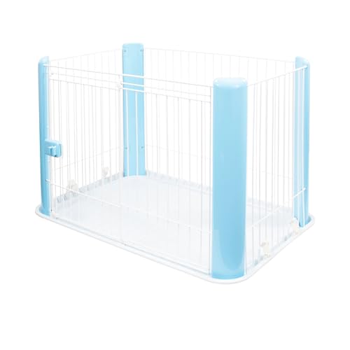 Iris Ohyama Welpenauslauf mit abschließbarer Tür, H60cm, Blau, Katzengehege, Hundebox, Hundegitter, Für Outdoor, Indoor, Welpenlaufstall, Hundezaun, Welpenzaun, Laufstall Hund, CLS-960 Iris Ohyama Welpenauslauf mit abschließbarer Tür, H60cm, Blau, Katzengehege, Hundebox, Hundegitter, Für Outdoor, Indoor, Welpenlaufstall, Hundezaun, Welpenzaun, Laufstall Hund, CLS-960 von Iris Ohyama