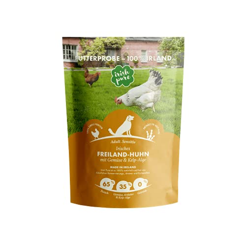 Irish-Pure Futterprobe: Irisches Freiland-Huhn mit Gemüse & Kelp-Alge, Adult von Irish Pure