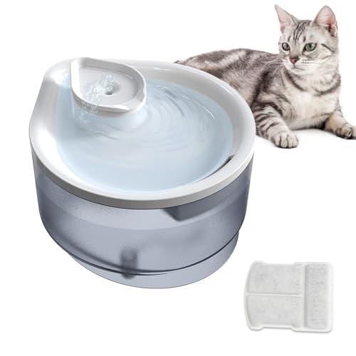 Wasserspender für Haustiere mit 2,5L Kapazität, Dreifachfiltration, Flüsterleise, Transparenter Wassertank, Leicht zu Reinigen Wasserspender für Haustiere mit 2,5L Kapazität, Dreifachfiltration, Flüsterleise, Transparenter Wassertank, Leicht zu Reinigen von Irosiy