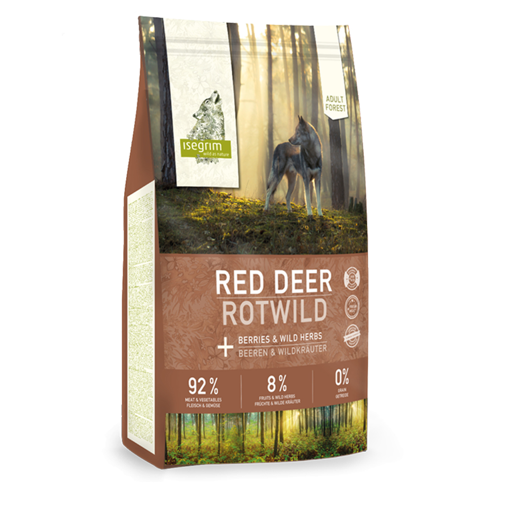 Isegrim Adult "Forest" Rotwild mit Beeren und Wildkräutern - 12 kg von Isegrim