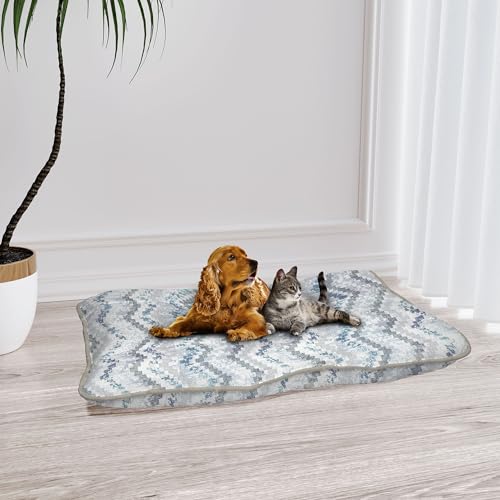 Italian Bed Linen Maxy Fashion Steppkissen für Haustiere, Jakarta, 60 x 100 cm von Italian Bed Linen