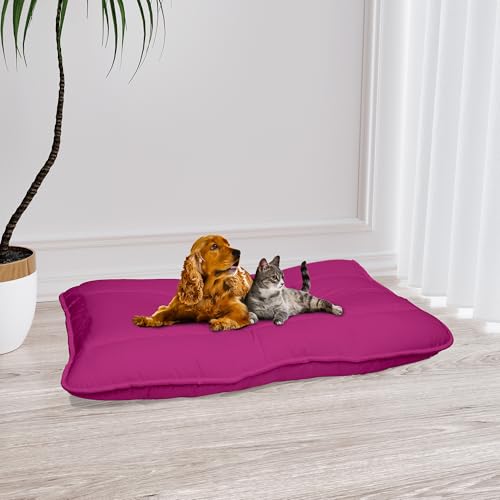 Italian Bed Linen Maxy Hundekissen ELEGANT, gepolstert, gesteppt, 60 x 100 cm, Fuchsia Italian Bed Linen Maxy Hundekissen ELEGANT, gepolstert, gesteppt, 60 x 100 cm, Fuchsia von Italian Bed Linen