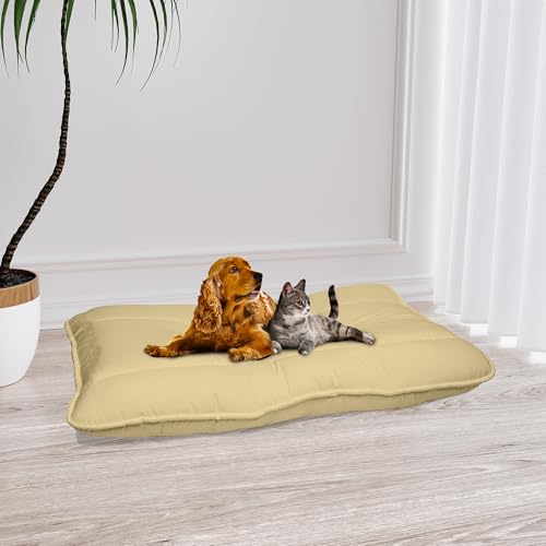 Italian Bed Linen Maxy Hundekissen ELEGANT, gepolstert, gesteppt, 60 x 100 cm, cremefarben Italian Bed Linen Maxy Hundekissen ELEGANT, gepolstert, gesteppt, 60 x 100 cm, cremefarben von Italian Bed Linen
