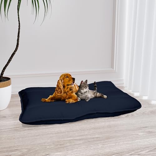 Italian Bed Linen Maxy Hundekissen ELEGANT, gepolstert, gesteppt, 60 x 100 cm, dunkelblau Italian Bed Linen Maxy Hundekissen ELEGANT, gepolstert, gesteppt, 60 x 100 cm, dunkelblau von Italian Bed Linen