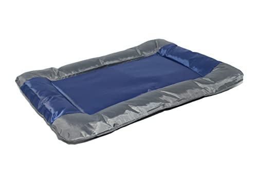 Italian Bed Linen Wasserfeste Matte für Haustiere, 55 x 38 cm, Blau von Italian Bed Linen