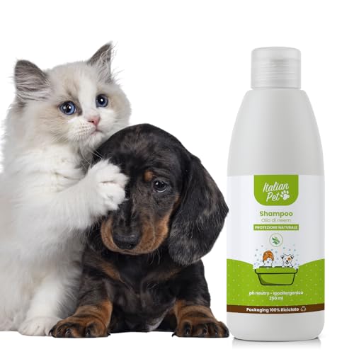 Italian Pet Gebrauchsfertiges Shampoo 250 ml Formel mit Neem-Öl Italian Pet Gebrauchsfertiges Shampoo 250 ml Formel mit Neem-Öl von Italian Pet