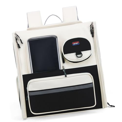 Itkcozcg Abnehmbare Hundetrolleys Tasche, groß, gefaltet, Haustiertasche, Katzen-Reisetasche, Tragetasche mit Teleskopgriff, Schultergurten Itkcozcg Abnehmbare Hundetrolleys Tasche, groß, gefaltet, Haustiertasche, Katzen-Reisetasche, Tragetasche mit Teleskopgriff, Schultergurten von Itkcozcg