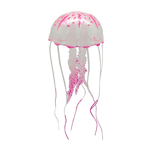 Itkcozcg Fluoreszierende Quallen-Aquarium-Dekorationen für große kleine Aquarien, leuchtende Quallen, Spielzeug für Aquarien Itkcozcg Fluoreszierende Quallen-Aquarium-Dekorationen für große kleine Aquarien, leuchtende Quallen, Spielzeug für Aquarien von Itkcozcg