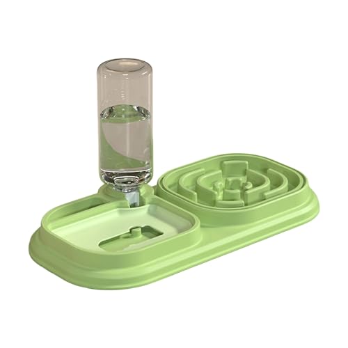 Itkcozcg Futternapf Futternapf Doppelnapf mit Wasserflasche Hund Bewässerung Fütterung Versorgung Futter Wassernapf für Hund Heimgebrauch Itkcozcg Futternapf Futternapf Doppelnapf mit Wasserflasche Hund Bewässerung Fütterung Versorgung Futter Wassernapf für Hund Heimgebrauch von Itkcozcg