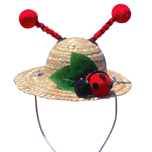 Itkcozcg Haustier-Strohhut, niedlicher Hundehut, Outdoor-Ausrüstung, Haustier-Partyhut, modisches Hunde-Outfit für Outdoor-Aktivitäten Itkcozcg Haustier-Strohhut, niedlicher Hundehut, Outdoor-Ausrüstung, Haustier-Partyhut, modisches Hunde-Outfit für Outdoor-Aktivitäten von Itkcozcg