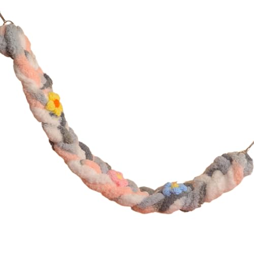 Itkcozcg Kleines Haustier-Schaukelspielzeug, Papageienkäfig, hängendes Seil, Hamster, Kletterseil, Spielzeug für Zuckergleiter, Eichhörnchen, Käfig-Interaktionsspielzeug Itkcozcg Kleines Haustier-Schaukelspielzeug, Papageienkäfig, hängendes Seil, Hamster, Kletterseil, Spielzeug für Zuckergleiter, Eichhörnchen, Käfig-Interaktionsspielzeug von Itkcozcg