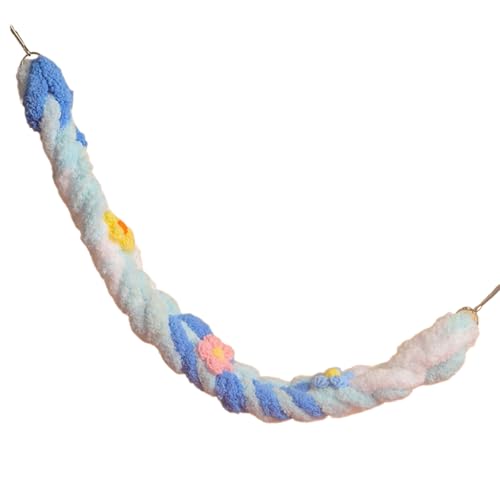 Itkcozcg Kleines Haustier-Schaukelspielzeug, Papageienkäfig, hängendes Seil, Hamster, Kletterseil, Spielzeug für Zuckergleiter, Eichhörnchen, Käfig-Interaktionsspielzeug Itkcozcg Kleines Haustier-Schaukelspielzeug, Papageienkäfig, hängendes Seil, Hamster, Kletterseil, Spielzeug für Zuckergleiter, Eichhörnchen, Käfig-Interaktionsspielzeug von Itkcozcg