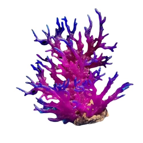 Itkcozcg Künstliche bunte Wasserpflanze, Korallen, Ornamente, Aquarium-Dekoration, Landschaft zur Verschönerung der Aquarium-Landschaftsgestaltung Itkcozcg Künstliche bunte Wasserpflanze, Korallen, Ornamente, Aquarium-Dekoration, Landschaft zur Verschönerung der Aquarium-Landschaftsgestaltung von Itkcozcg