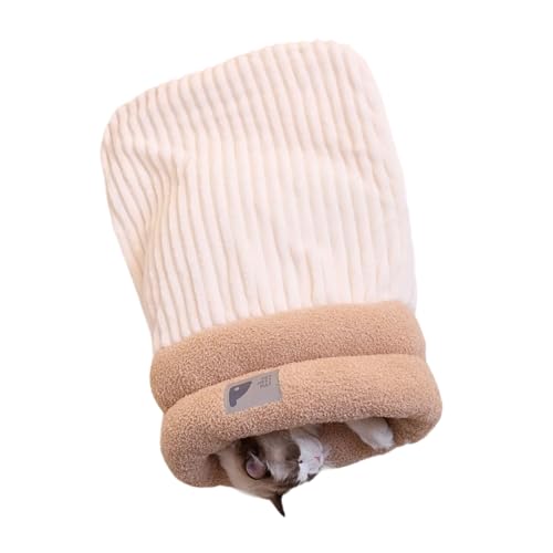 Itkcozcg Plüsch-Einlagen, Katzenschlafbett für den Winter, kaltes Wetter, warme Samtkissen für kleine Haustiere, zum Ausruhen, Rückzugsort, Entspannung Itkcozcg Plüsch-Einlagen, Katzenschlafbett für den Winter, kaltes Wetter, warme Samtkissen für kleine Haustiere, zum Ausruhen, Rückzugsort, Entspannung von Itkcozcg