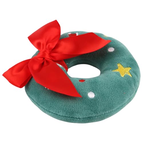 Itkcozcg Plüsch-Hundespielzeug, quietschend, Weihnachtsringe für Hund und Urlaub, Spaß, weiche Weihnachtskreise, Beißwiderstand, Festival-Spielzeug Itkcozcg Plüsch-Hundespielzeug, quietschend, Weihnachtsringe für Hund und Urlaub, Spaß, weiche Weihnachtskreise, Beißwiderstand, Festival-Spielzeug von Itkcozcg