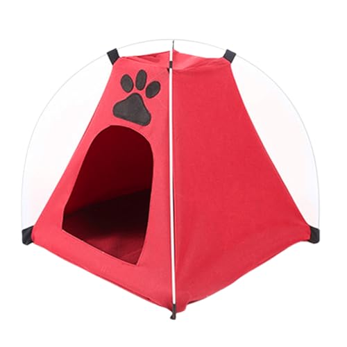Itkcozcg Praktisches Hunde Schlafzelt Ruhehaus Zelt mit Kissen Waschbar Hund Campingzelt Katzen Relaxzelt für heißes Wetter Itkcozcg Praktisches Hunde Schlafzelt Ruhehaus Zelt mit Kissen Waschbar Hund Campingzelt Katzen Relaxzelt für heißes Wetter von Itkcozcg