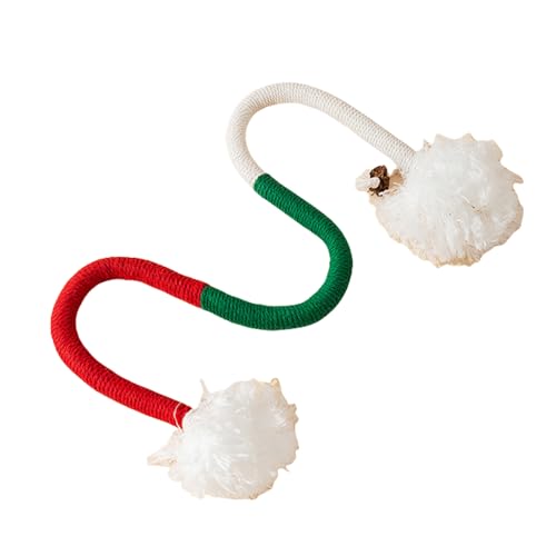 Itkcozcg Verspieltes Baumwollseil für Katzen, Teasing Seil, Spielzeug, Indoor-Übung, Kauspielzeug, Jagd, Zahnen, Katzen, Teasing Rope Supply Itkcozcg Verspieltes Baumwollseil für Katzen, Teasing Seil, Spielzeug, Indoor-Übung, Kauspielzeug, Jagd, Zahnen, Katzen, Teasing Rope Supply von Itkcozcg