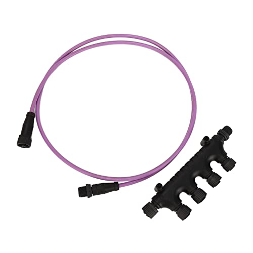 Itonash 4 Port T -Anschluss, ABS -Material, IP67, Lowrance, Simrad, B & G, Navico, Netzwerke, Multiport -T -Anschluss für NMEA 2000 von Itonash