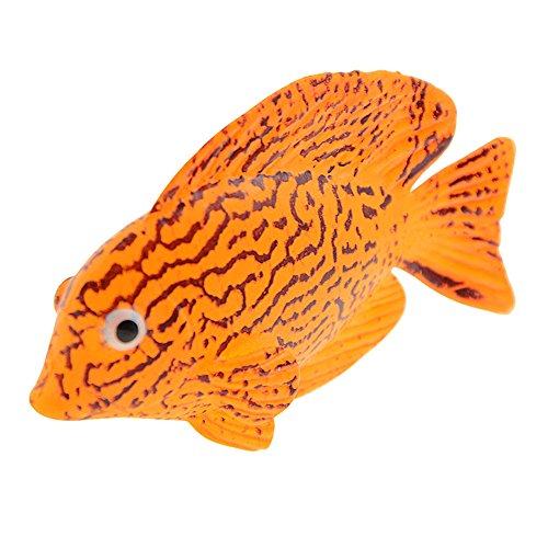 Iwähle Aquarium Simulation Betta Clownfisch Deko, Kunststoff Schwimmen Fake Goldfisch Aquarium Fish Tank Dekor Ornament Geschenk (B) von Iwähle
