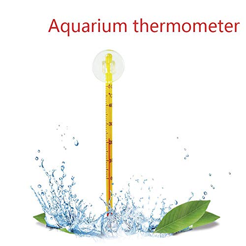 Iwähle Neues Glas Aquarium Thermometer mit Saugnapf, Testbereich: 0~50 ℃ von Iwähle