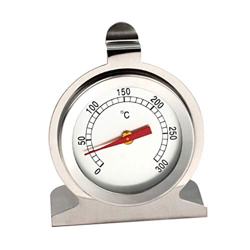 Iwähle Ofenthermometer Home Food Fleischzifferblatt Edelstahl Ofenthermometer Temperaturanzeige 0-300 ℃ 7 × 6cm von Iwähle