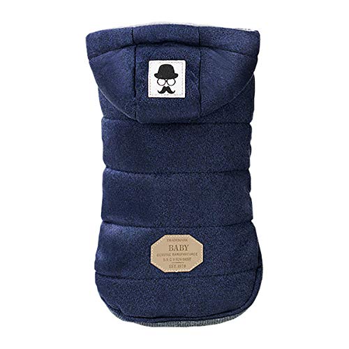 Hundemantel Kleidung Mäntel Hoodie Kaltes Wetter Mäntel Warme Winterjacken Winter Dicke Kleidung Hund Gemütliche Jacke für Kleine Hund Mittlere Katze Hundemantel Kleidung Mäntel Hoodie Kaltes Wetter Mäntel Warme Winterjacken Winter Dicke Kleidung Hund Gemütliche Jacke für Kleine Hund Mittlere Katze von Izefia