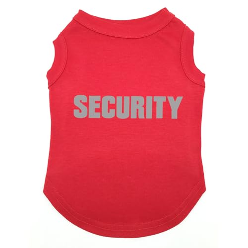Izefia Hund Shirt T-Shirts Welpen Sommerkleidung Tank Top Weste Shirts mit Reflektierendem Sicherheits Sweatshirt für Kleine Hund Mittlere Katze von Izefia