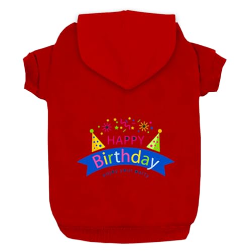 Izefia Kapuzenpullis für Hunde Kapuzenpullis für Kleine Hunde Kleidung Happy Birthday Geschenk Fleece Pullover Winter Sweatshirt Warme Baumwolle Hund Kapuzenpullis für Kleine Hund Mittlere Hund Katze Izefia Kapuzenpullis für Hunde Kapuzenpullis für Kleine Hunde Kleidung Happy Birthday Geschenk Fleece Pullover Winter Sweatshirt Warme Baumwolle Hund Kapuzenpullis für Kleine Hund Mittlere Hund Katze von Izefia