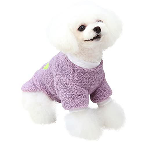 cat Izefia Hundepullover Hundekleidung Fleece Hundewollpullover Winter Warmes Sweatshirt mit Babymuster Weicher Schlafanzug Fleecepullover für Kleine Hunde Mittelgroße Hunde Katzen cat Izefia Hundepullover Hundekleidung Fleece Hundewollpullover Winter Warmes Sweatshirt mit Babymuster Weicher Schlafanzug Fleecepullover für Kleine Hunde Mittelgroße Hunde Katzen von Izefia