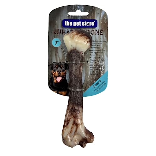 J&E Importers The Pet Store Hunde-Kauspielzeug für Aggressive Kauer, maximale Stärke, robust, extremer Jurassic-Knochen, 17,8 cm J&E Importers The Pet Store Hunde-Kauspielzeug für Aggressive Kauer, maximale Stärke, robust, extremer Jurassic-Knochen, 17,8 cm von J&E Importers
