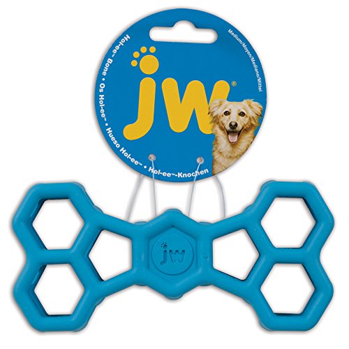 J.W. 36780/1941 JW Pet HOL-Ee Bone Shaped Treat Toy Chewable Training Aid Assorted Small Medium von JW