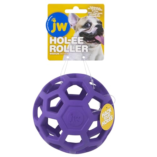 J.W. JW JW43111 HOL-ee Roller, Hundespielzeug kauen und beißen, M von JW
