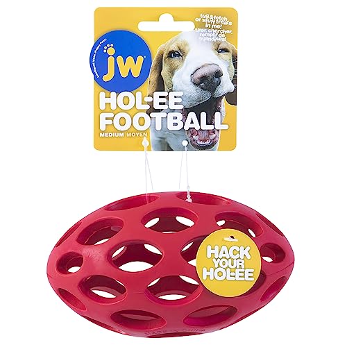 JW Pets JW43119 Hol-ee Football , farblich sortiert, Medium von J.W.