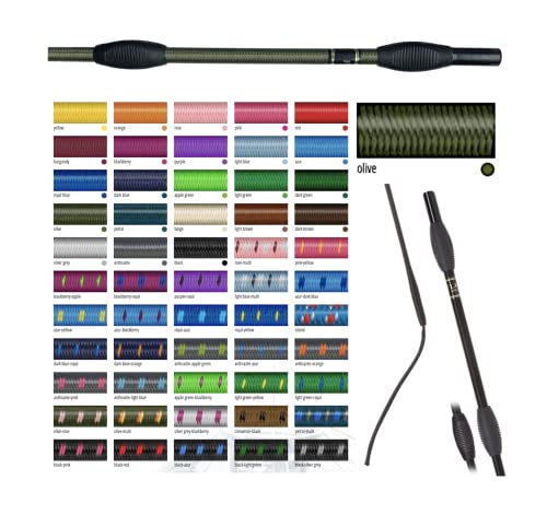 JA Horse Fleck Feldmann Balance Sports Dressurgerte Gerte Reitgerte (120 cm, Olive grün) von JA Horse