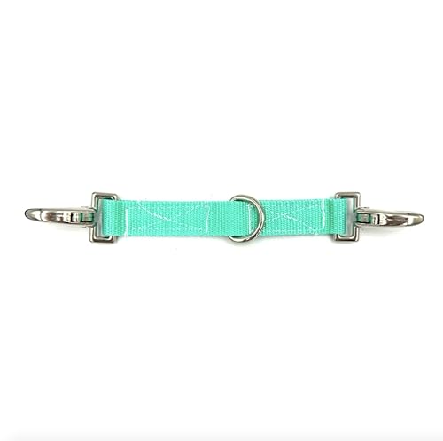 JA Horse Longierbrille gleichmäßigere beidseitige mit Gute Qualität D-Ring und Karabinerhaken (D-Ring Minze) von JA Horse
