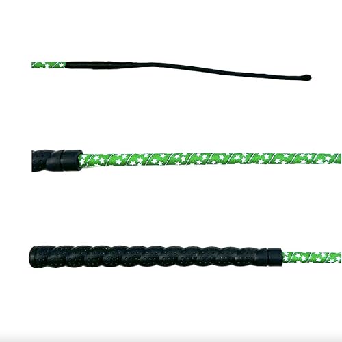 JA Horse Star Dressurgerte Reitgerte Reiten Gerte Pferd Kinder Pony Sterne (Grün) von JA Horse