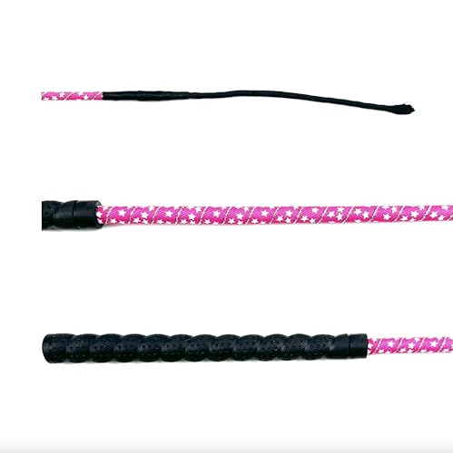 JA Horse Star Dressurgerte Reitgerte Reiten Gerte Pferd Kinder Pony Sterne (Pink) von JA Horse
