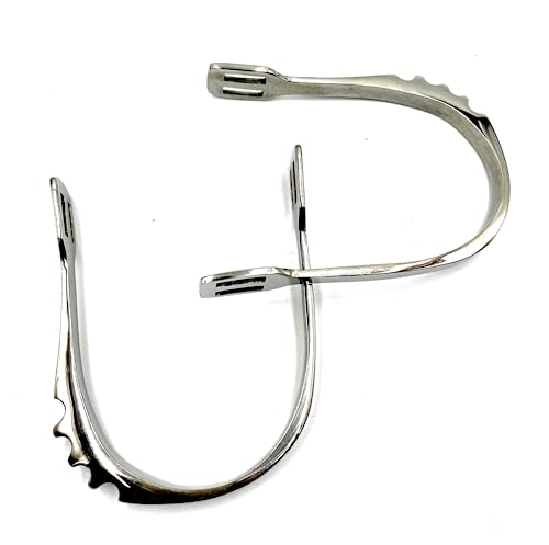 JA Horse Reitsporen Reiten Sporen hochwertiger Edelstahl Radsporen Sonnenradsporen Kugelsporen Ballsporen Schwanenhalssporen Hammersporen Knopfsporen Riffelsporen Stecksporen (Unisex 5, Riffelsporen) JA Horse Reitsporen Reiten Sporen hochwertiger Edelstahl Radsporen Sonnenradsporen Kugelsporen Ballsporen Schwanenhalssporen Hammersporen Knopfsporen Riffelsporen Stecksporen (Unisex 5, Riffelsporen) von JA Horse