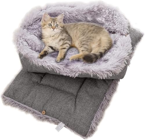 JABNOW Pets Katzendecke für Katzen Katzenbett Flauschig,2 in 1 Plüsch Hundebett katzenkorb Waschbares Selbstwärmend katzenteppich Katzenkissen Haustierbett für Katzen 50x60cm JABNOW Pets Katzendecke für Katzen Katzenbett Flauschig,2 in 1 Plüsch Hundebett katzenkorb Waschbares Selbstwärmend katzenteppich Katzenkissen Haustierbett für Katzen 50x60cm von JABNOW