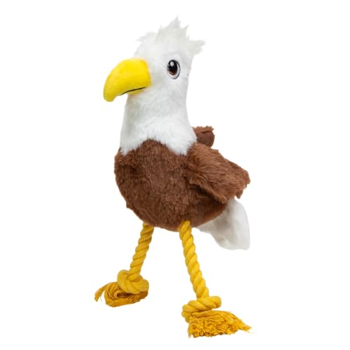 JACK AND VANILLA, langlebiges Adler-Plüschtier für Hunde und Katzen, mit integrierter Pfeife, ideal zum Spielen und Lernen, 28 cm, leuchtende Farbe JACK AND VANILLA, langlebiges Adler-Plüschtier für Hunde und Katzen, mit integrierter Pfeife, ideal zum Spielen und Lernen, 28 cm, leuchtende Farbe von JACK AND VANILLA