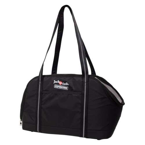 JACK AND VANILLA, Bequemer Trekkingträger mit gepolsterten Schultergurten, geräumigen Fächern und modernem Design, ideal für Sport und Reisen, U, schwarz, Modell Sport Expedition von JACK AND VANILLA
