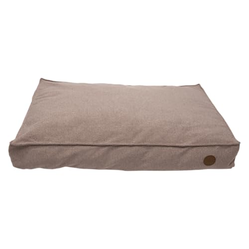 JACK AND VANILLA, bequemes und Elegantes Hundebett aus Schaumstoff, modernes Design, leicht zu reinigen, ideal für mittelgroße Hunde, 80 x 60 x 15 cm, rosa Farbe, Zeitloses Modell von JACK AND VANILLA
